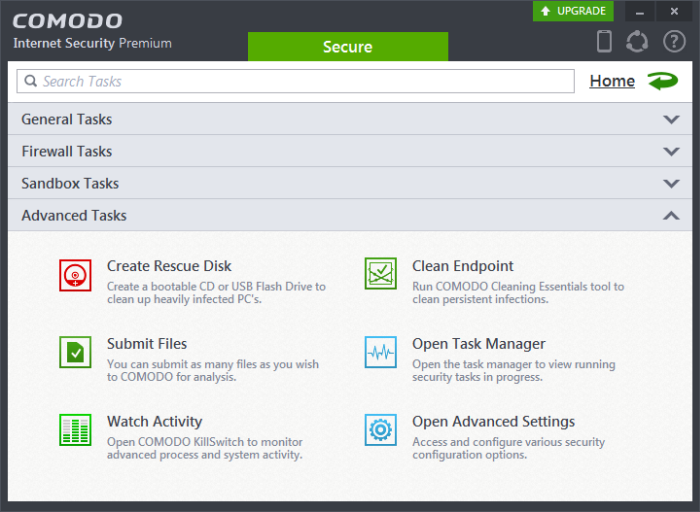 Comodo antivirus advanced 8